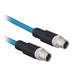 Power M12 to M12 cable (12 pin)