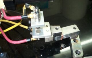 opposing probes in a fixture