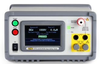 The Vitrek V7x Hipot Tester is well suited to the requirements of electrical safety production testing.