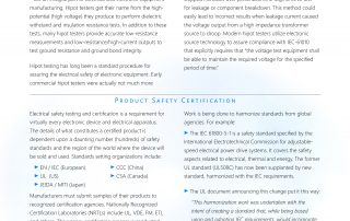 vitrek whitepaper fundamentals of electrical safety testing