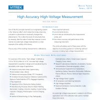 Vitrek_High Voltage Measurement WP front image