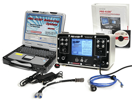 Portable Balancing System | PBS 4100+ Portable Vibration and Balancing System