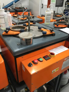 Rotary Table for Semiconductor Wafer Lapping