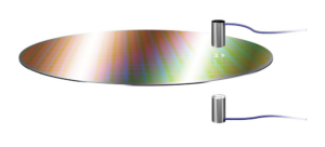 measuring wafer thickness, bow, and warp with capacitance