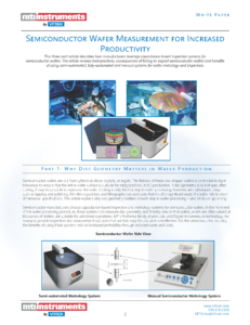 Semiconductor Wafer Measurement Whitepaper Logo