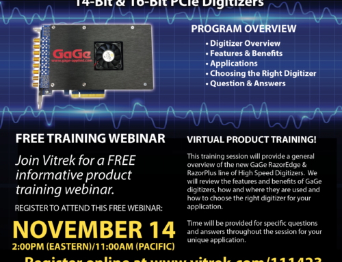 Webinar: New Product Training!  GaGe RazorEdge & RazorPlus Digitizers!