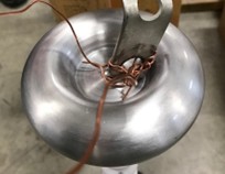 Figure 2. What Not To Do — Loose Wire Ends, Different Wire Thicknesses, Sharp Wire Bend.
