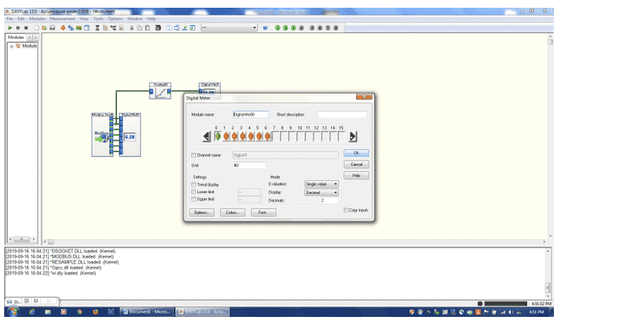 Fig 2 is what we would see if we were interested in all the Digital Accumeasure outputs